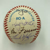 Ted Williams & Joe Dimaggio Hall Of Fame Multi Signed Baseball JSA COA