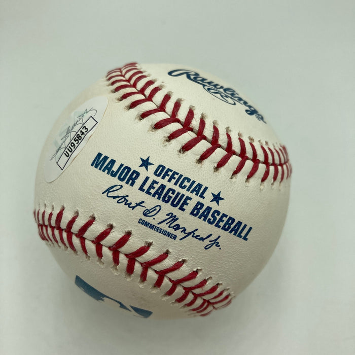 Tim Raines Hall Of Fame 2017 Signed Major League Baseball JSA COA