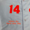Pete Rose 4,000th Hit Signed Heavily Inscribed Montreal Expos Jersey JSA COA