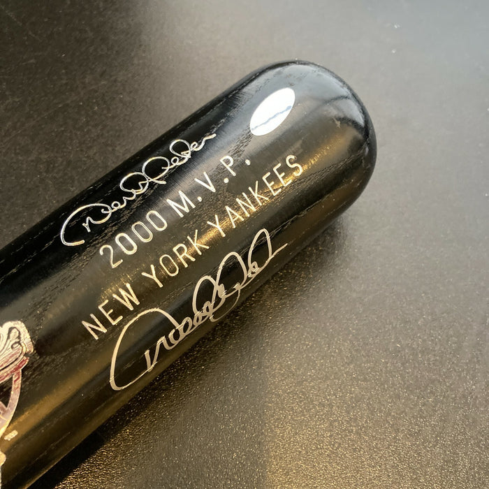 Beautiful Derek Jeter Signed 2000 All Star Game & World Series Bat Steiner COA