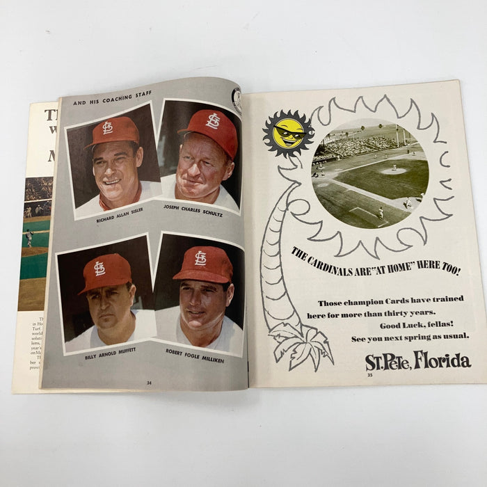 Mickey Lolich "1968 W.S. MVP" Signed World Series Program JSA COA