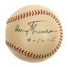 President Harry Truman Single Signed American League Baseball JSA COA