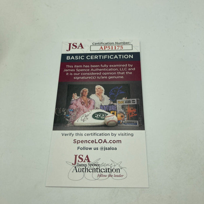 Juan Marichal Signed 1960's Official National League Giles Baseball JSA COA