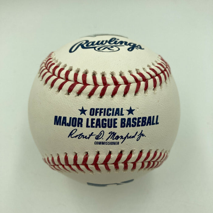 Tom Brady Single Signed Autographed Official Major League Baseball Fanatics COA