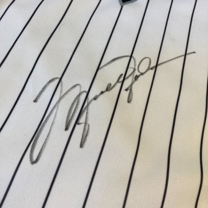 Michael Jordan Signed Birmingham Barons Game Model Baseball Jersey JSA COA