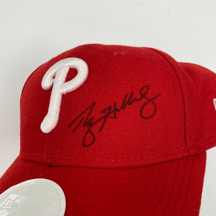 Roy Halladay Signed Philadelphia Phillies Baseball Hat MLB Authentic Holo