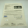 President John F. Kennedy & Jackie Kennedy Signed Baseball JFK PSA DNA & JSA COA
