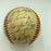 Hank Aaron 1959 Milwaukee Braves Team Signed National League Baseball JSA COA