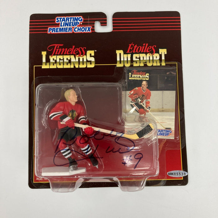 Bobby Hull Signed Autographed Starting Lineup SLU With UDA Upper Deck COA