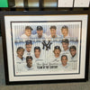 Joe Dimaggio New York Yankees Team Of The Century Signed 23x29 Litho Photo JSA