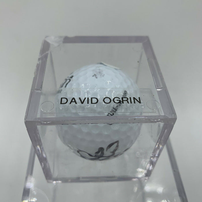 David Ogrin Signed Autographed Golf Ball PGA With JSA COA