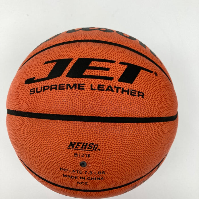 Michael Jordan Bill Russell Magic Johnson Larry Bird Signed Basketball UDA & JSA