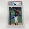 1992 Derek Jeter Signed Four Sport Classic Rookie Baseball Card Auto #231 PSA