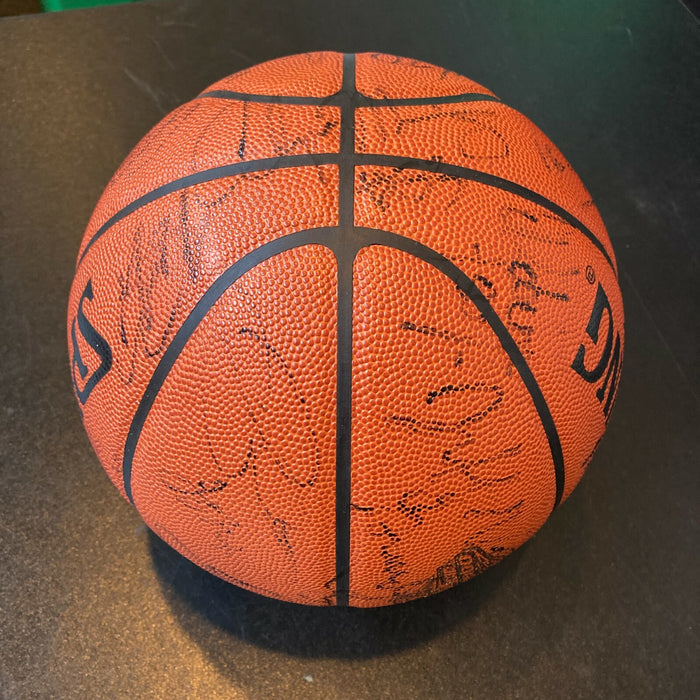 2000 All Star Game Signed Basketball Kobe Bryant Kevin Garnett Tim Duncan JSA