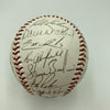 1989 San Francisco Giants NL Champs Team Signed Baseball With Willie Mays