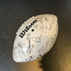 Johnny Unitas Dan Marino Quarterback Legends Signed Wilson NFL Football JSA COA