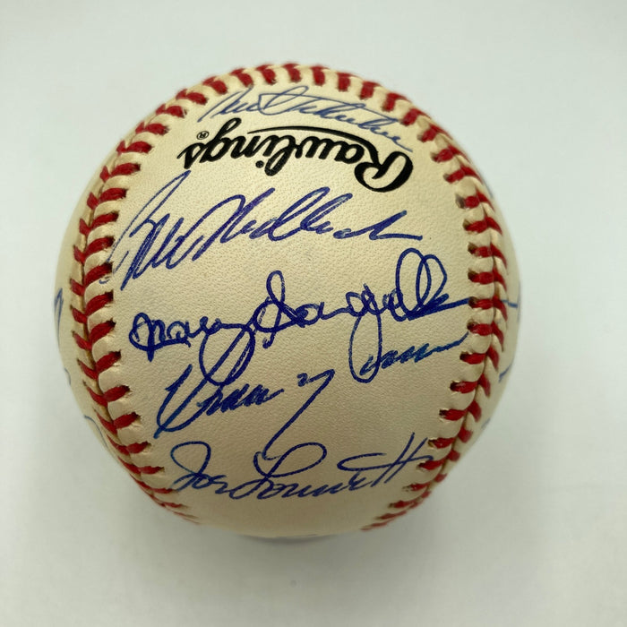 1979 Pittsburgh Pirates World Series Champs Team Signed NL Baseball JSA COA