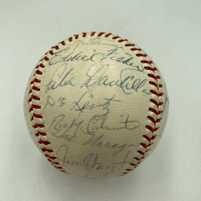 1965 All Star Game Team Signed American League Baseball 30 Sigs JSA COA