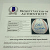 1959 Chicago White Sox AL Champs Team Signed Baseball Beckett COA