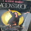 Cher & Nicolas Cage Moonstruck Cast Signed Original Advertising Display JSA COA
