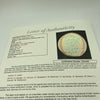 Vintage 1986 New York Mets World Series Champs Team Signed Baseball JSA COA