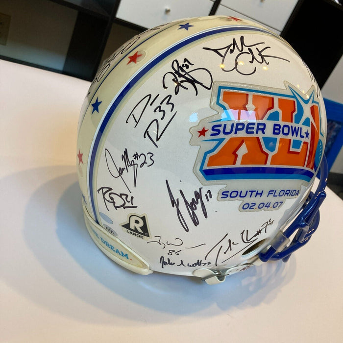 2006 Indianapolis Colts Super Bowl Champs Team Signed Helmet Peyton Manning JSA