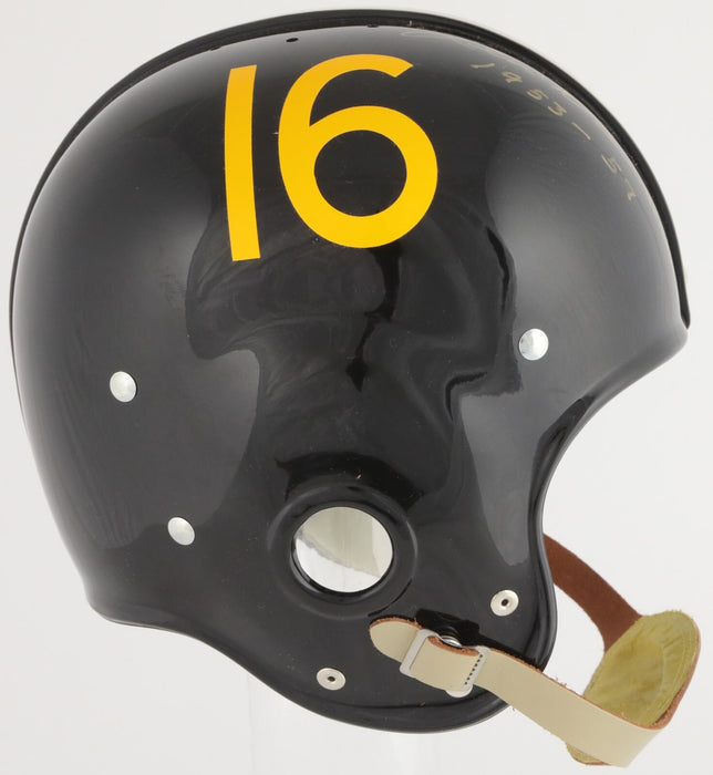 Len Dawson Signed Purdue Boilermakers Authentic Full Size Helmet PSA DNA COA
