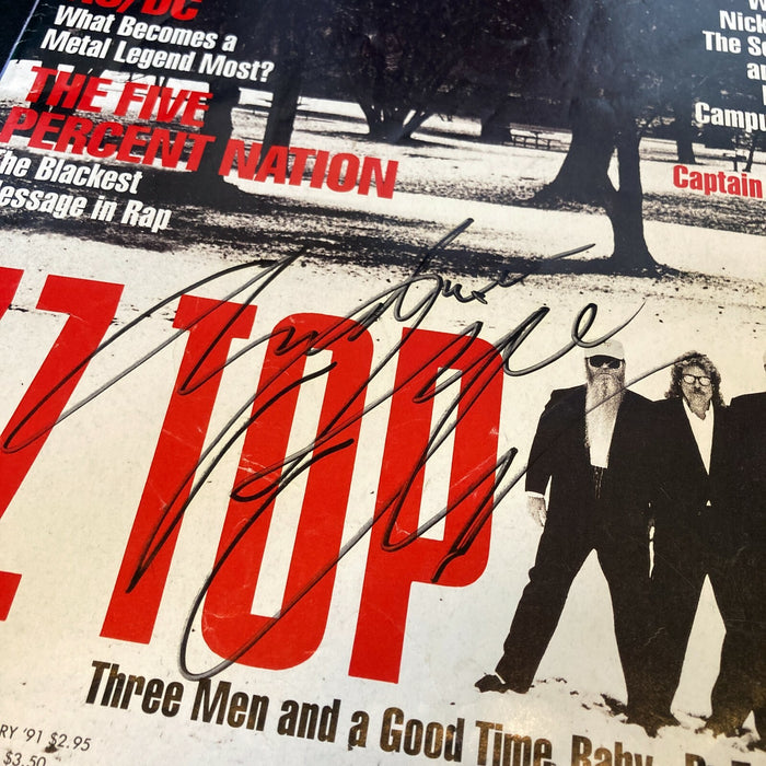 Andrew Dice Clay Signed Autographed Spin Magazine With JSA COA