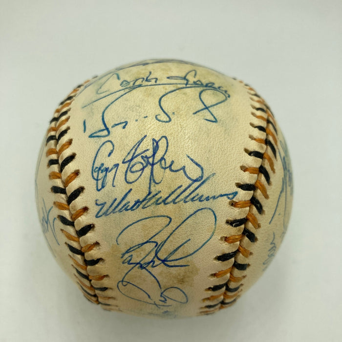 1994 All Star Game National League Team Signed Baseball Barry Bonds PSA DNA COA