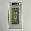 Rare 1935 Hank Greenberg Early Career Signed $1 One Dollar Bill PSA DNA