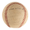 1936 New York Yankees World Series Champs Team Signed Baseball Lou Gehrig JSA