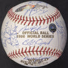 1986 New York Mets World Series Champs Team Signed W.S. Baseball Steiner COA