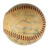 Charles Comiskey Ed Walsh Red Faber Chicago White Sox HOF Signed Baseball JSA