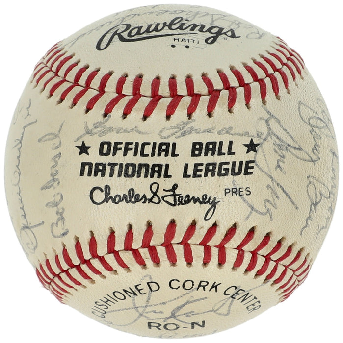 1982 St. Louis Cardinals World Series Champs Team Signed Baseball JSA COA