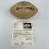 1964 All Americans Team Signed Football Fred Biletnikoff  Gale Sayers JSA COA