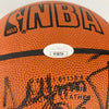 1997-98 Chicago Bulls NBA Champs Team Signed Game Basketball The Last Dance JSA