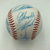 Vintage 1986 New York Mets World Series Champs Team Signed Baseball JSA COA