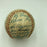 1957 Chicago White Sox Team Signed Autographed Baseball With Nellie Fox