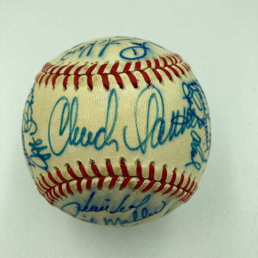 1986 Atlanta Braves Team Signed Autographed Official National League Baseball