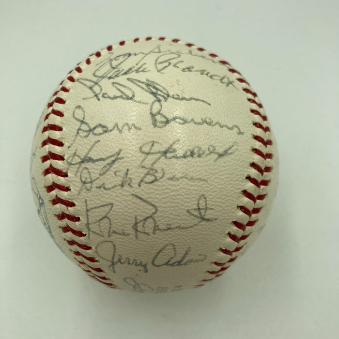 1965 Baltimore Orioles Team Signed American League Baseball 31 Sigs JSA COA