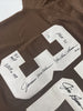 The Finest Jim Brown Signed Heavily Inscribed STATS Cleveland Browns PSA DNA JSA