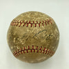 1923 NY Yankees World Series Champs Team Signed Baseball Babe Ruth JSA & PSA