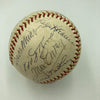 1950's HOF Multi Signed Baseball Lefty Grove Ray Schalk Pie Traynor Sam Rice JSA