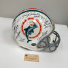 1972 Miami Dolphins Super Bowl Champs Multi Signed Full Size Helmet Steiner COA