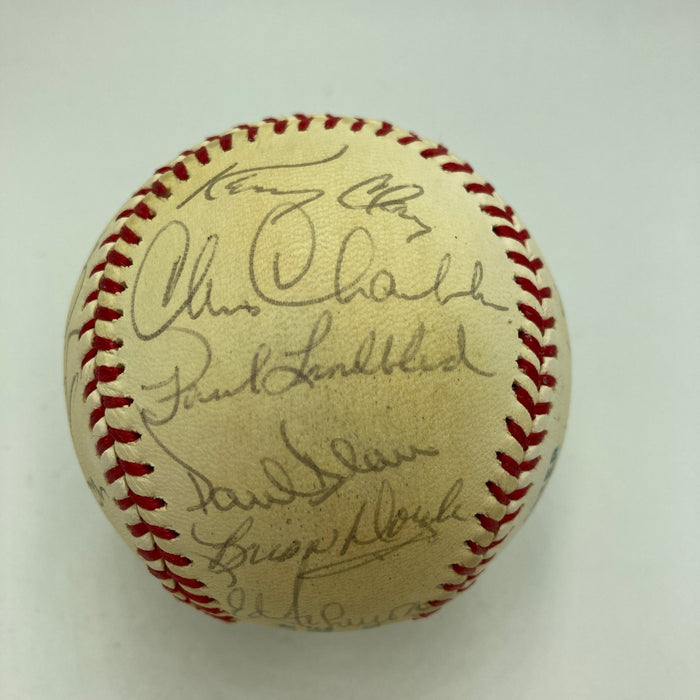 1978 New York Yankees World Series Champs Team Signed Baseball Munson Beckett