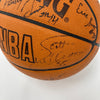 1997-98 Philadelphia 76ers Team Signed Game Basketball Allen Iverson Rookie JSA