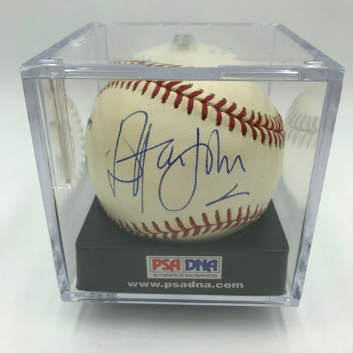 Elton John Single Signed Official Major League Baseball PSA DNA Graded MINT 9