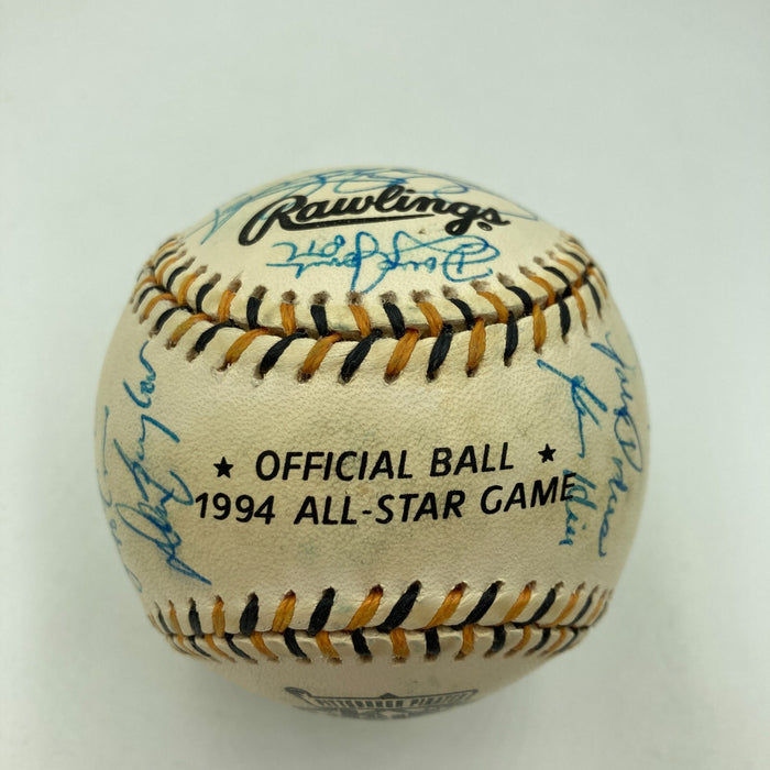 1994 All Star Game National League Team Signed Baseball Barry Bonds PSA DNA COA