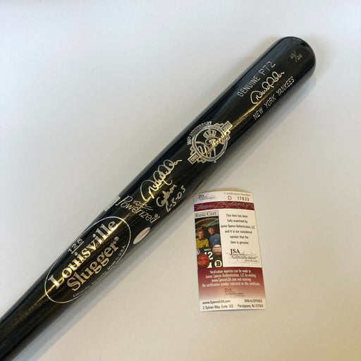 Derek Jeter "Yankees Captain 6-3-2003" Signed Game Model Bat 23/26 JSA COA