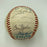 Beautiful 1975 All Star Game Team Signed Baseball Thurman Munson JSA COA
